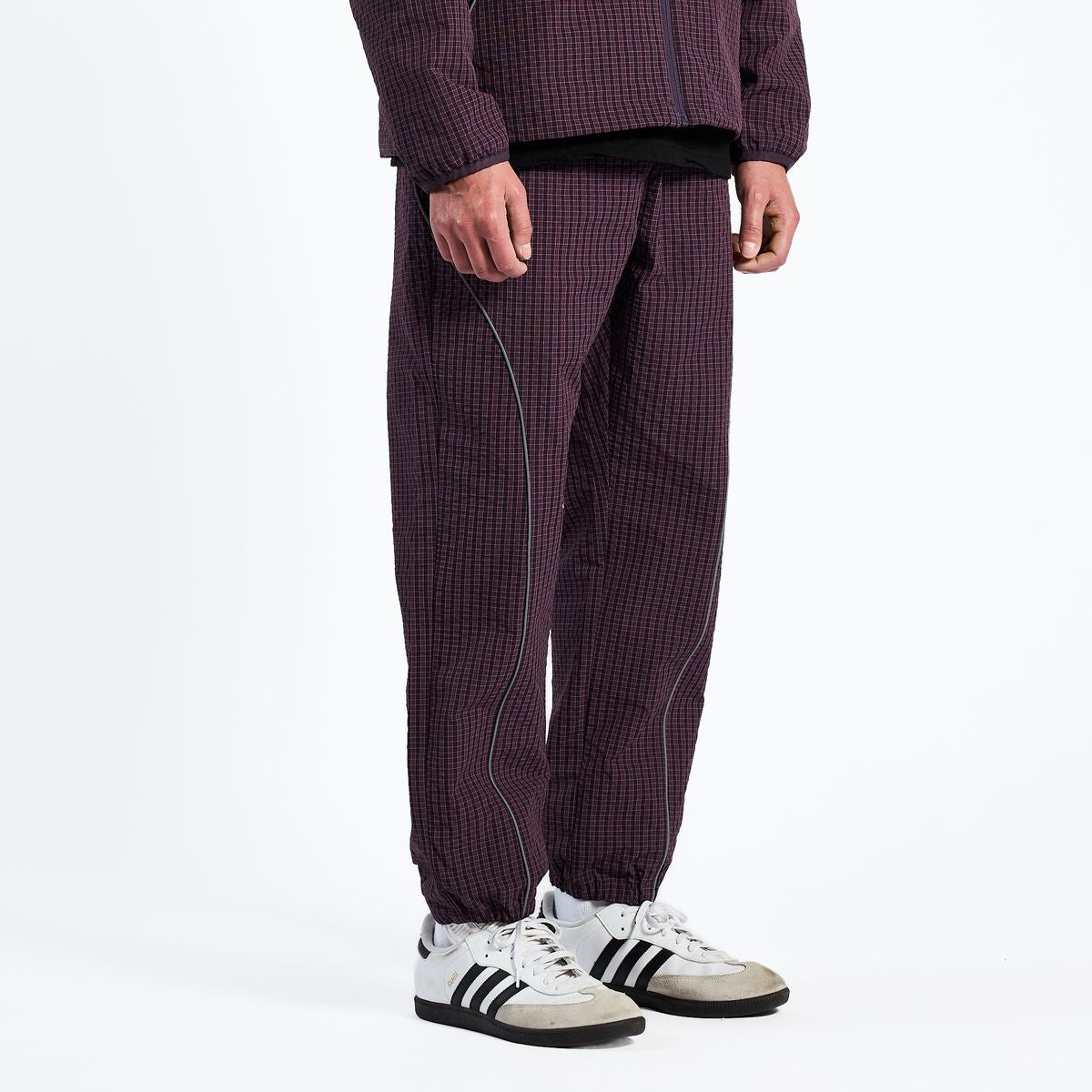Pleasures Neutron Track Pant 'Eggplant'