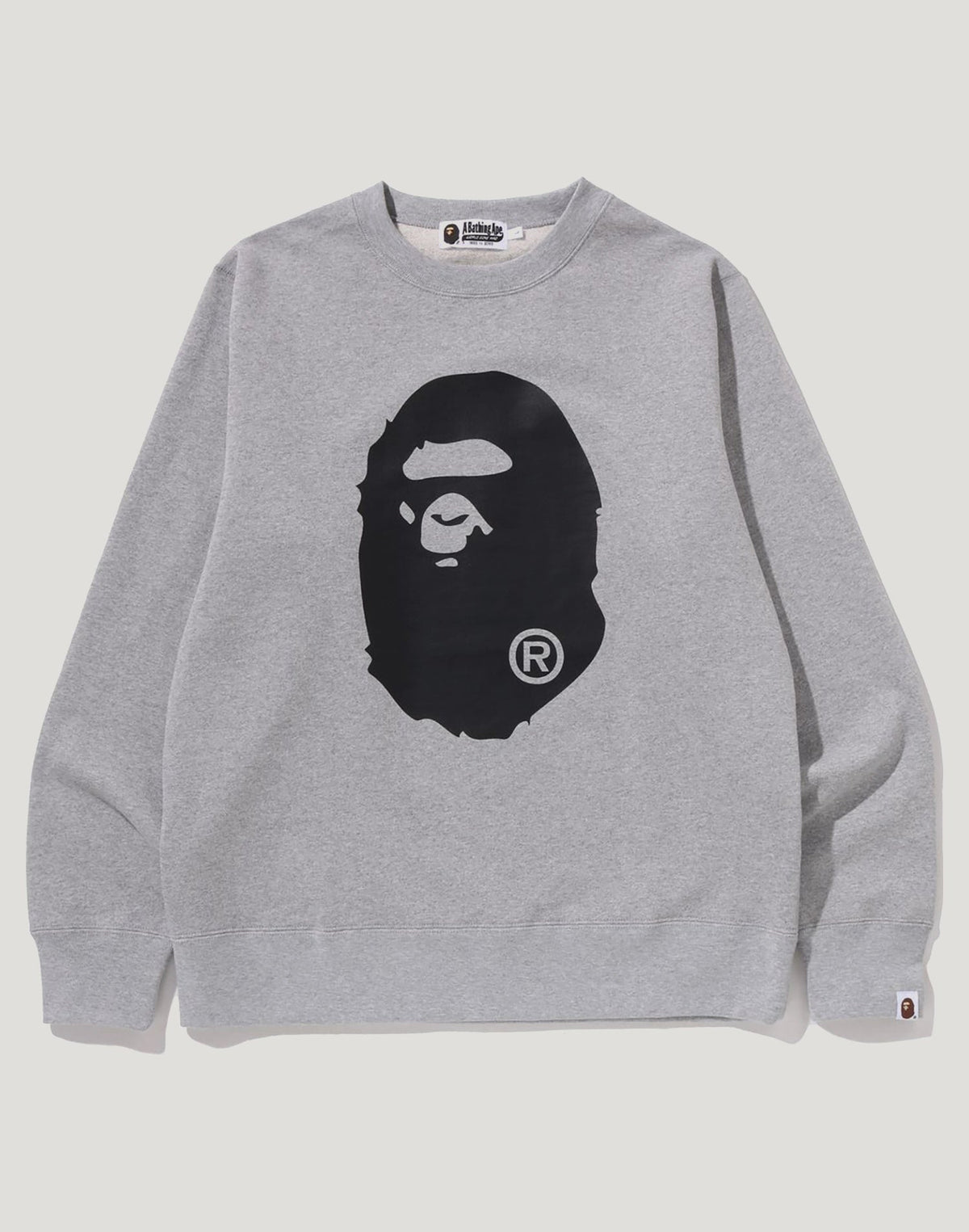 BIG APE HEAD CREWNECK SWEATSHIRT MENS