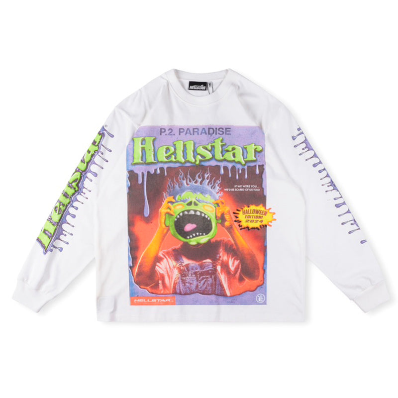 Hellstar Horror Book Long Sleeves T-Shirts