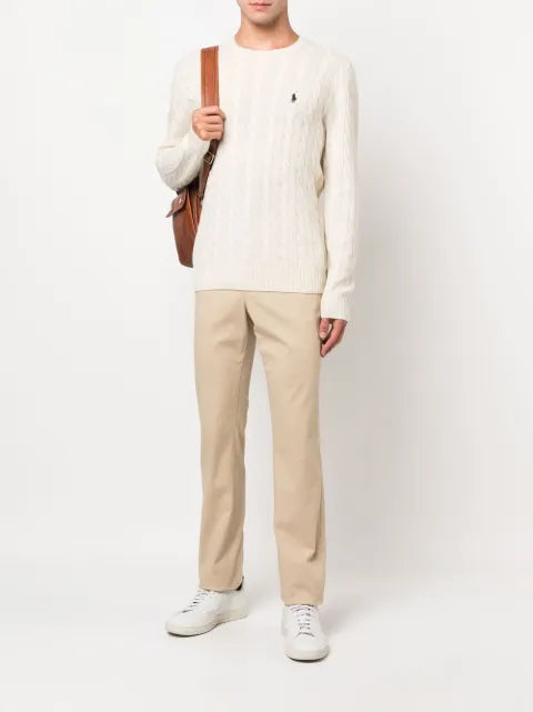Polo Ralph Lauren cable-knit cotton jumper