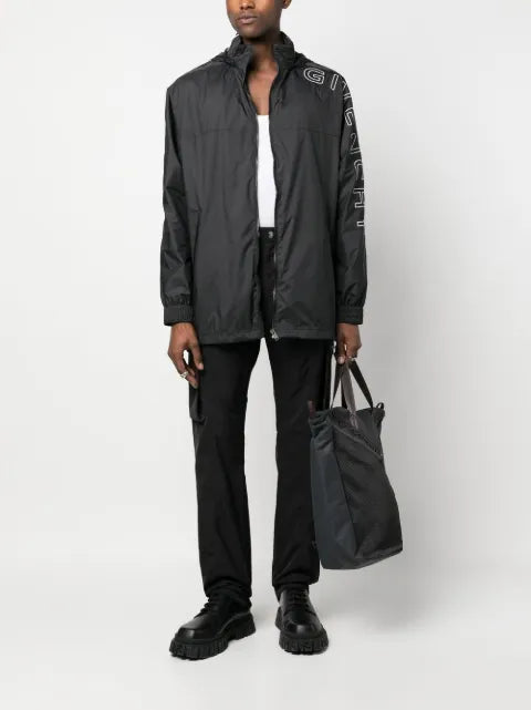 Givenchy long-sleeve logo-print jacket