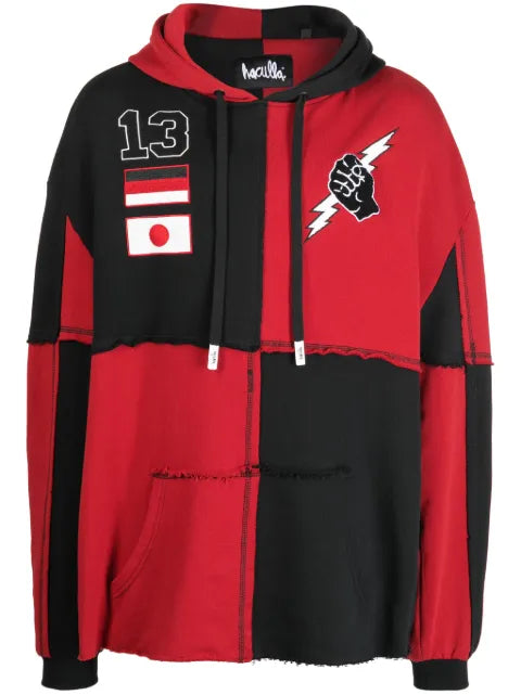 Haculla Handful panelled hoodie