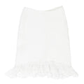 COME HITHER WHITE MINI SKIRT