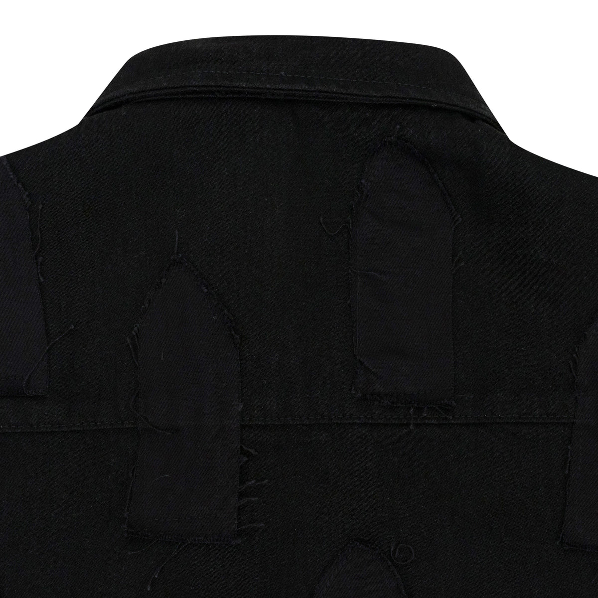 BLACK LINK WINDOW BUTTON-DOWN SHIRT