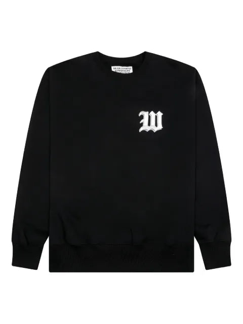 WACKO MARIA Middle Weight crew-neck embroidered sweatshirt