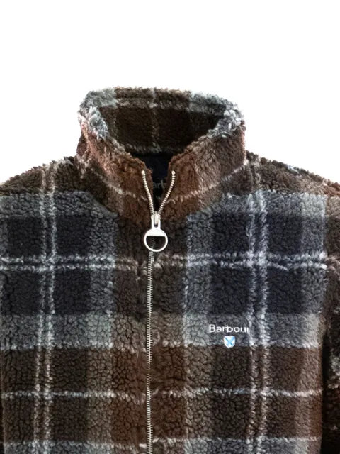 Barbour tartan check-patterm jacket