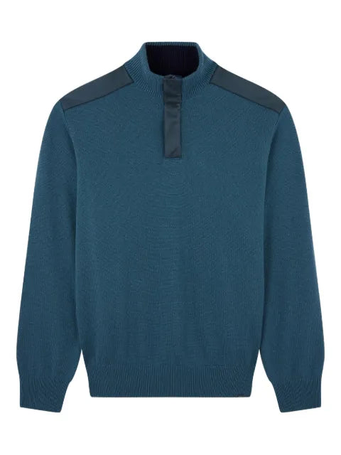 Paul & Shark x Loro Piana half-zip sweater