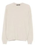 SAPIO ribbed sweater with crew neck