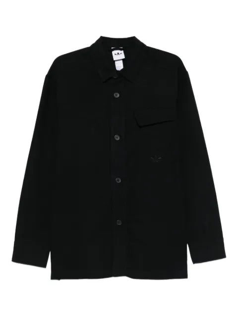 adidas buttoned pocket overshirt