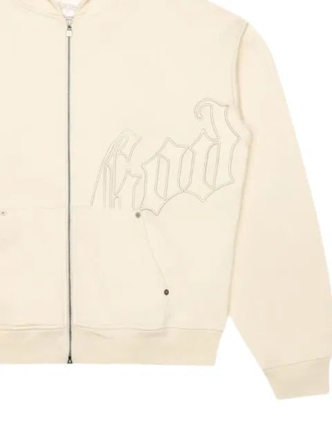 GODSPEED OG logo zip-up hoodie