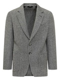 TOM FORD chevron-pattern single-breasted blazer