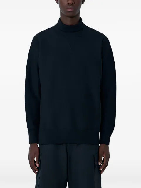 Comme des Garçons Homme high-neck ribbed sweater