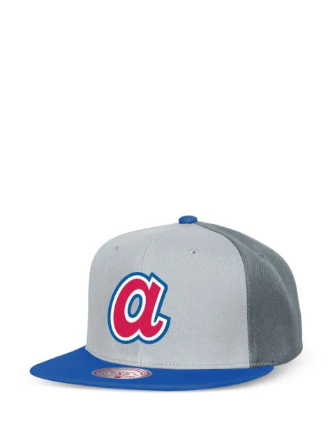 Mitchell & Ness Braves baseball cap in colour-block effect