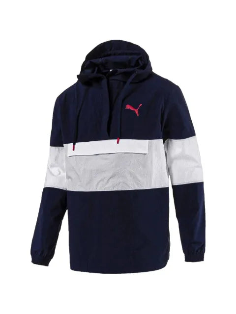 PUMA half zip windbreaker T-shirt