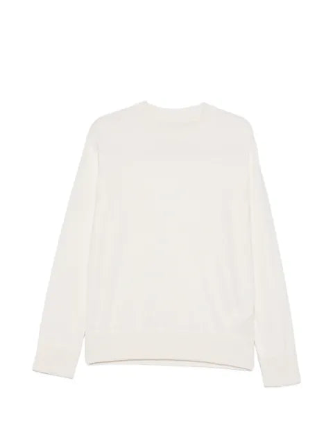 sacai long-sleeve crew-neck sweater