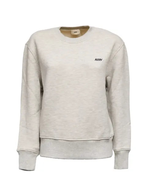 Autry logo embroidered crewneck sweatshirt