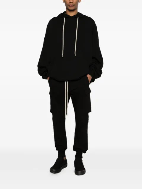 Rick Owens DRKSHDW Temple Hun hoodie in furka heavy sweatshirt jersey