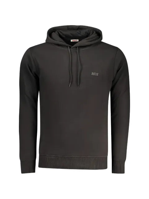 RIFLE logo-detail drawstring hoodie