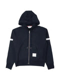 Thom Browne loopback-jersey armband hoodie