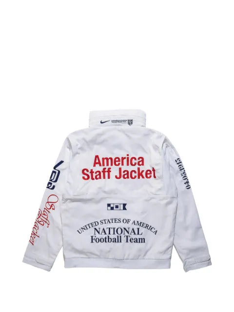Nike x V.A.A. logo-print jacket