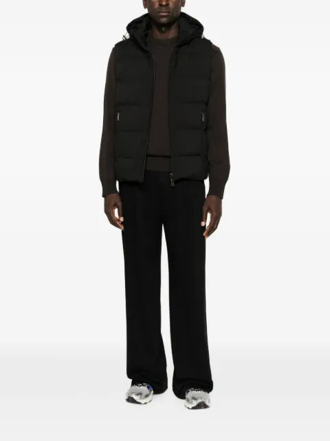 Paul & Shark hooded quilted gilet
