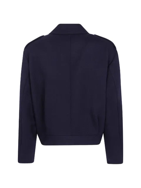 Emporio Armani button-up wool jacket