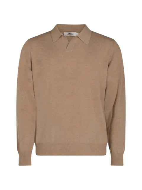 Altea polo-collar wool sweater