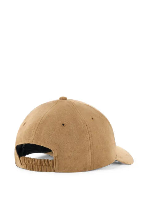 Boggi Milano baseball cap in fabric in suede effect