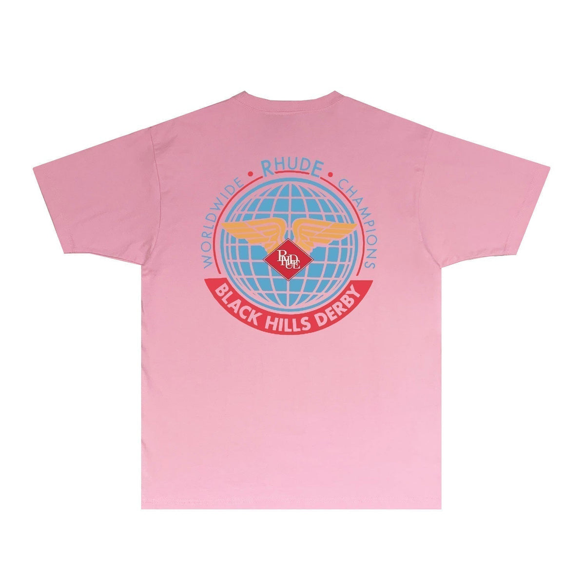 Rhude T-shirts Printed Trendy Pure Cotton