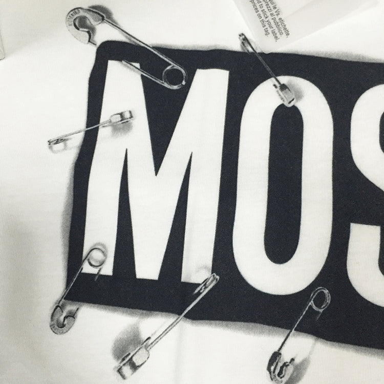 Moschino T-shirt Summer Pure Cotton T-shirt Men And Women