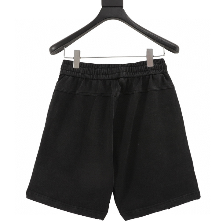 Gothic Logo Drawstring Shorts