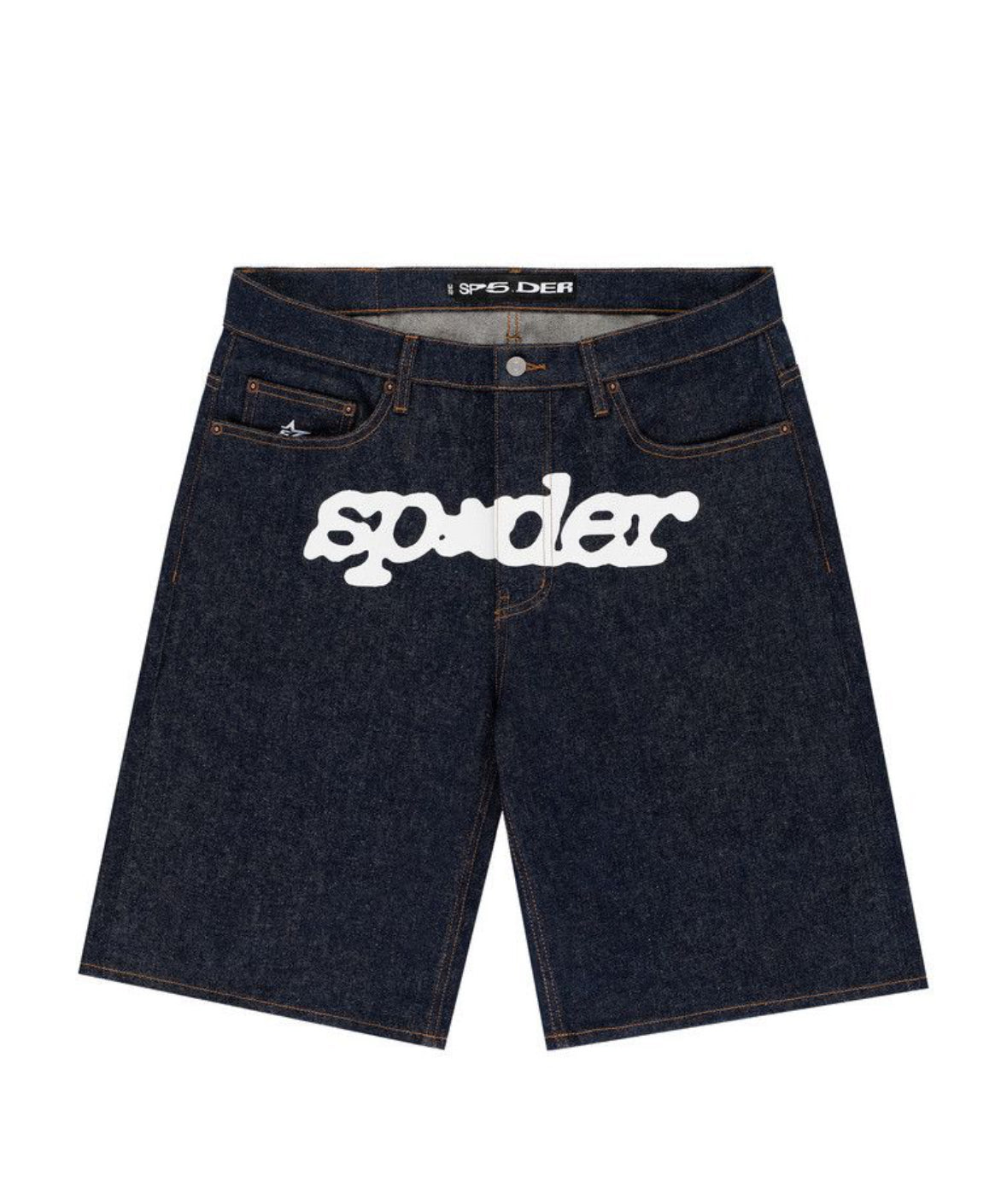 Sp5der V3 Short Índigo Demin