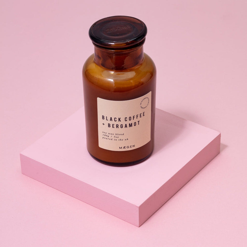 Maegen Alchemist Candle: Black Coffee & Bergamont