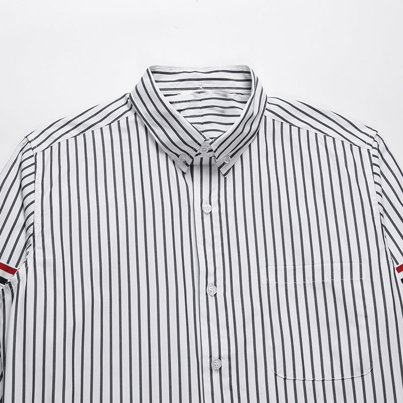 Classic Four-Bar Striped Dress Shirt - 100% Cotton Made in Japan | Thom Browne