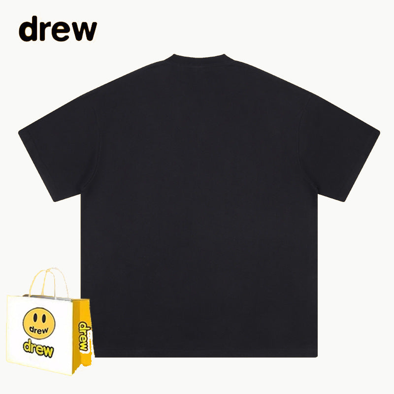 Drew T-shirts Smiley T-shirt Graffiti Printing
