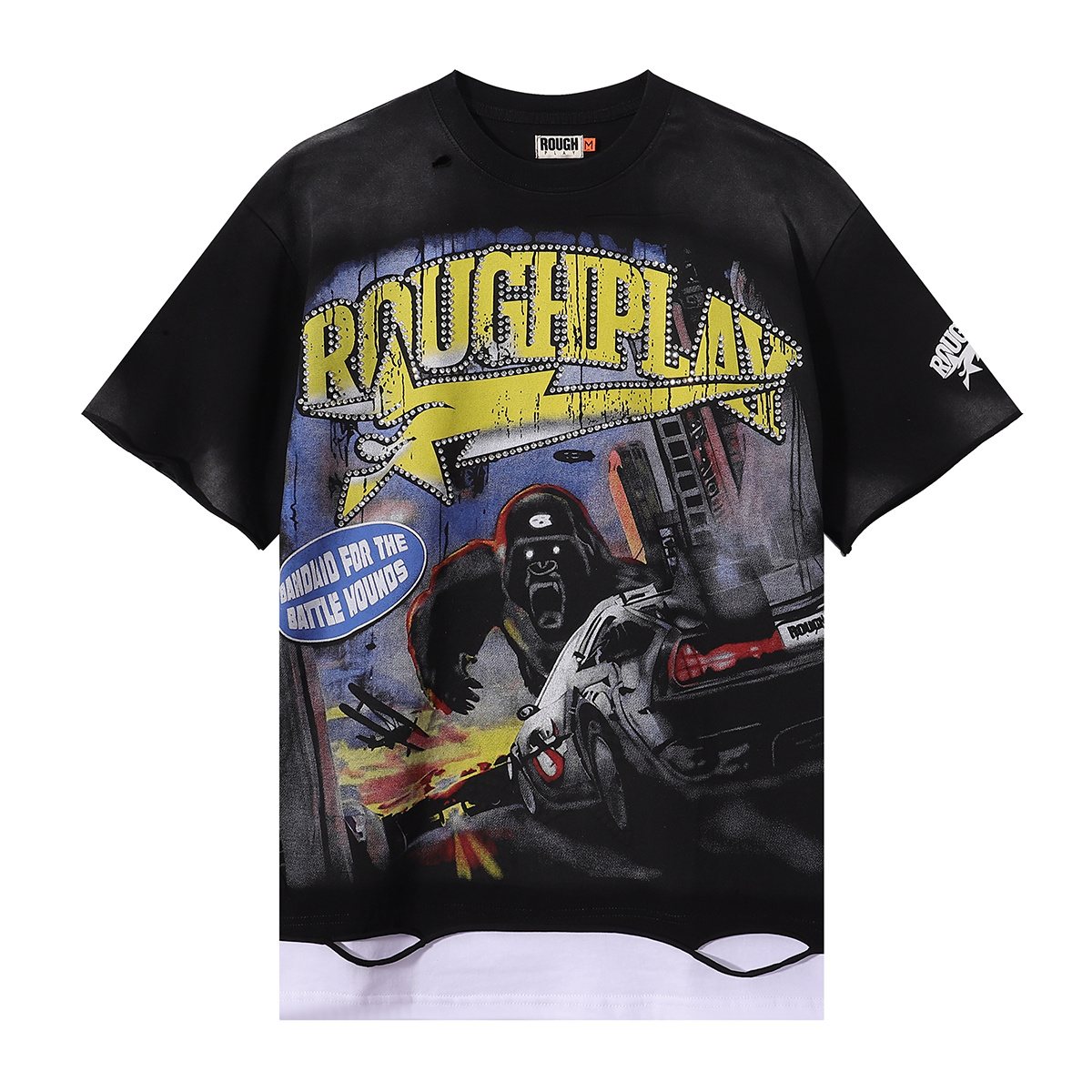 Rough Play Apocalyptic Gorilla Graphic T-Shirt