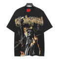 Godspeed Washed Black Statue Graphic T-Shirt