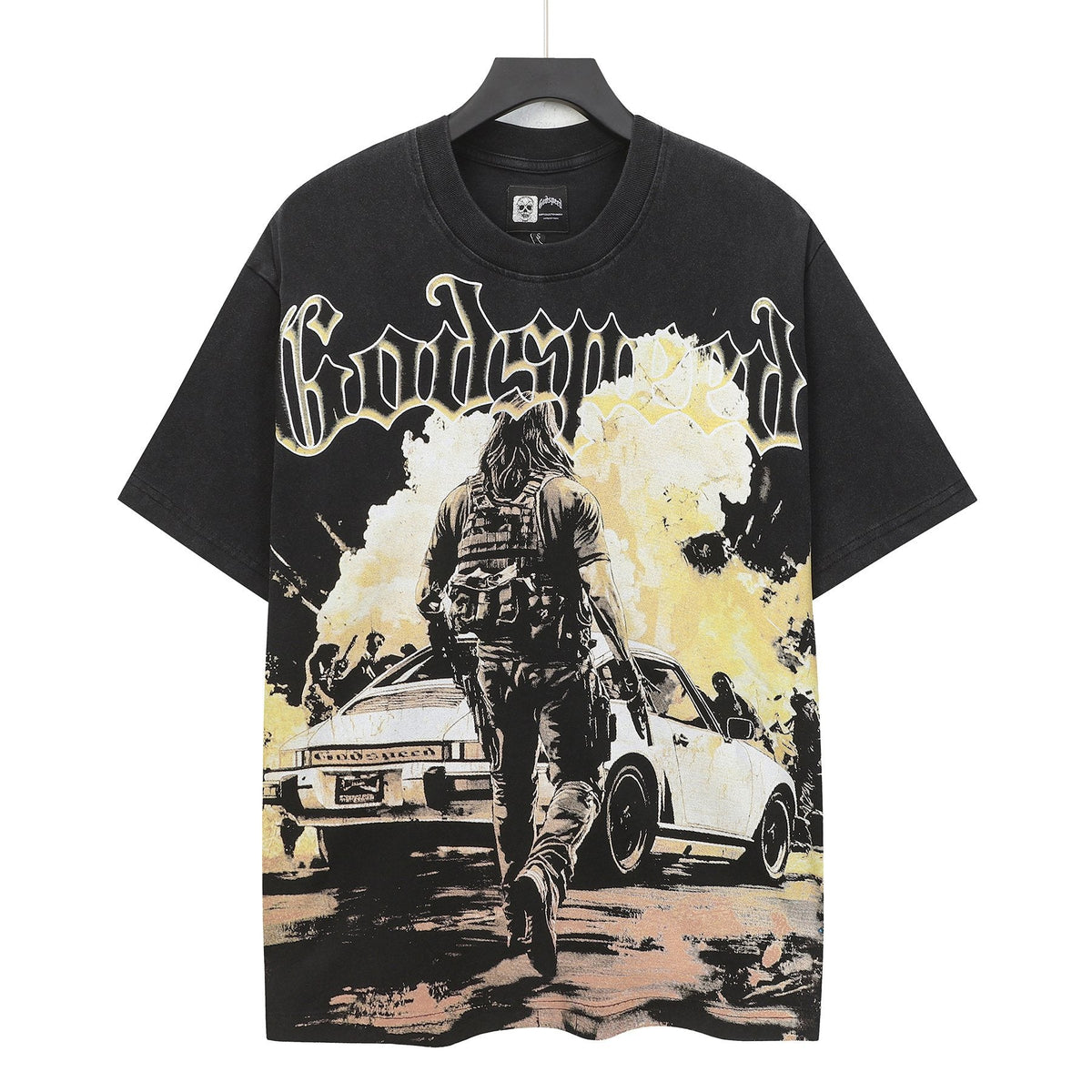 Godspeed Washed Rock Graphic T-Shirt