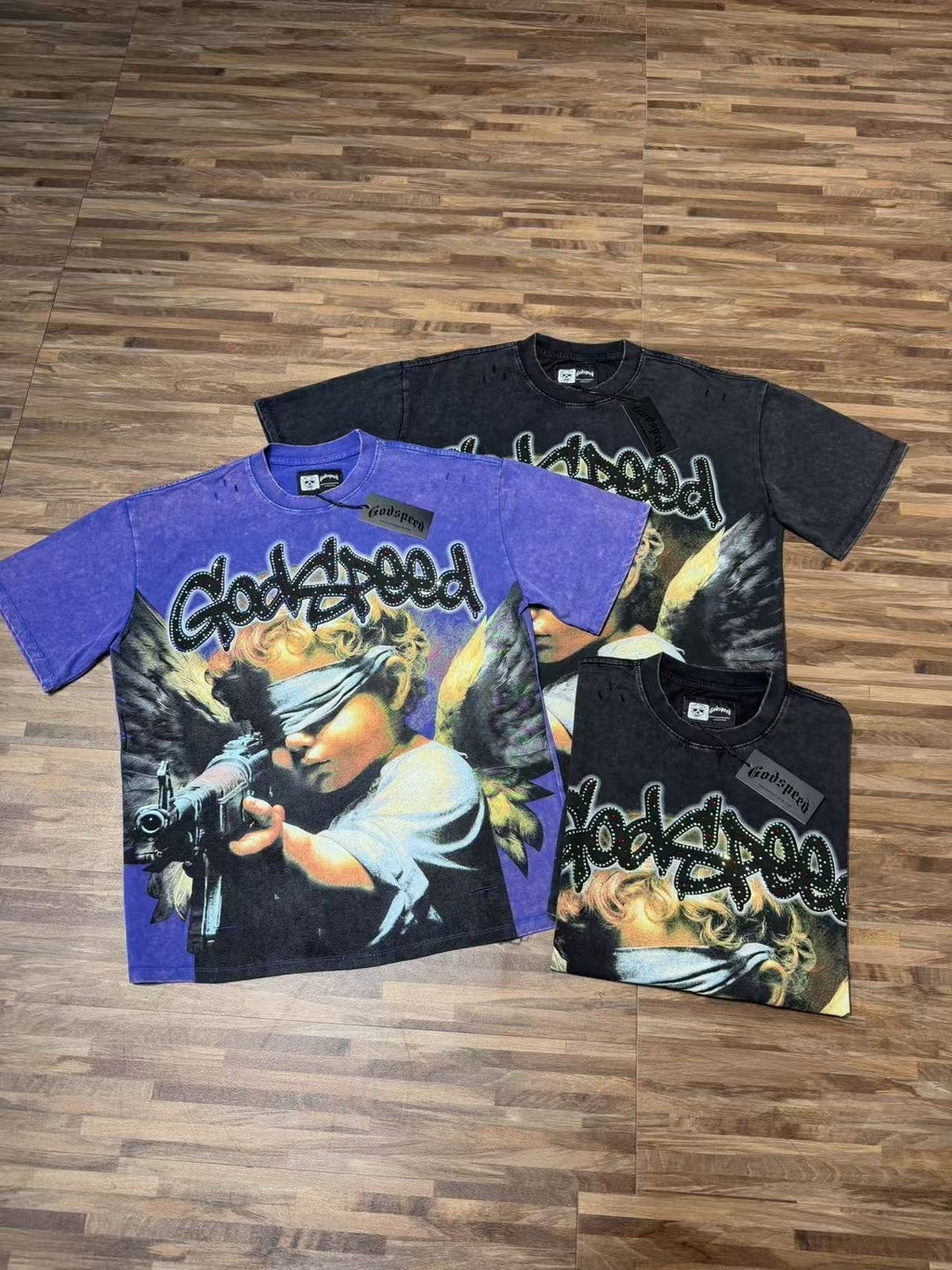 Godspeed Manifested Dreams Angel Graphic T-Shirt