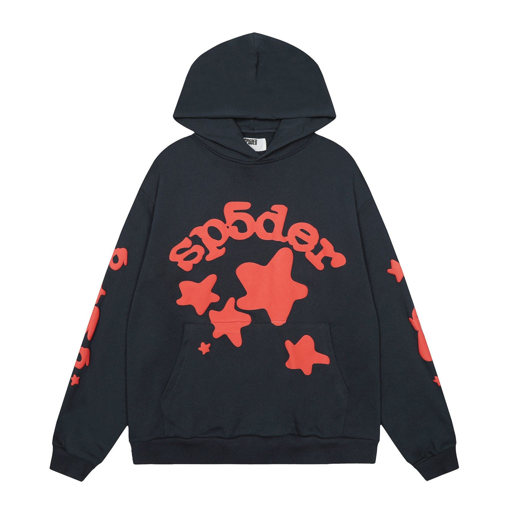 Sp5der Graphic Hoodie & Jogger Matching Set