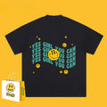 Drew T-shirts Printed Short Sleeve Loose round Neck