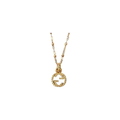 Gucci Patterned Figure 8 Necklace