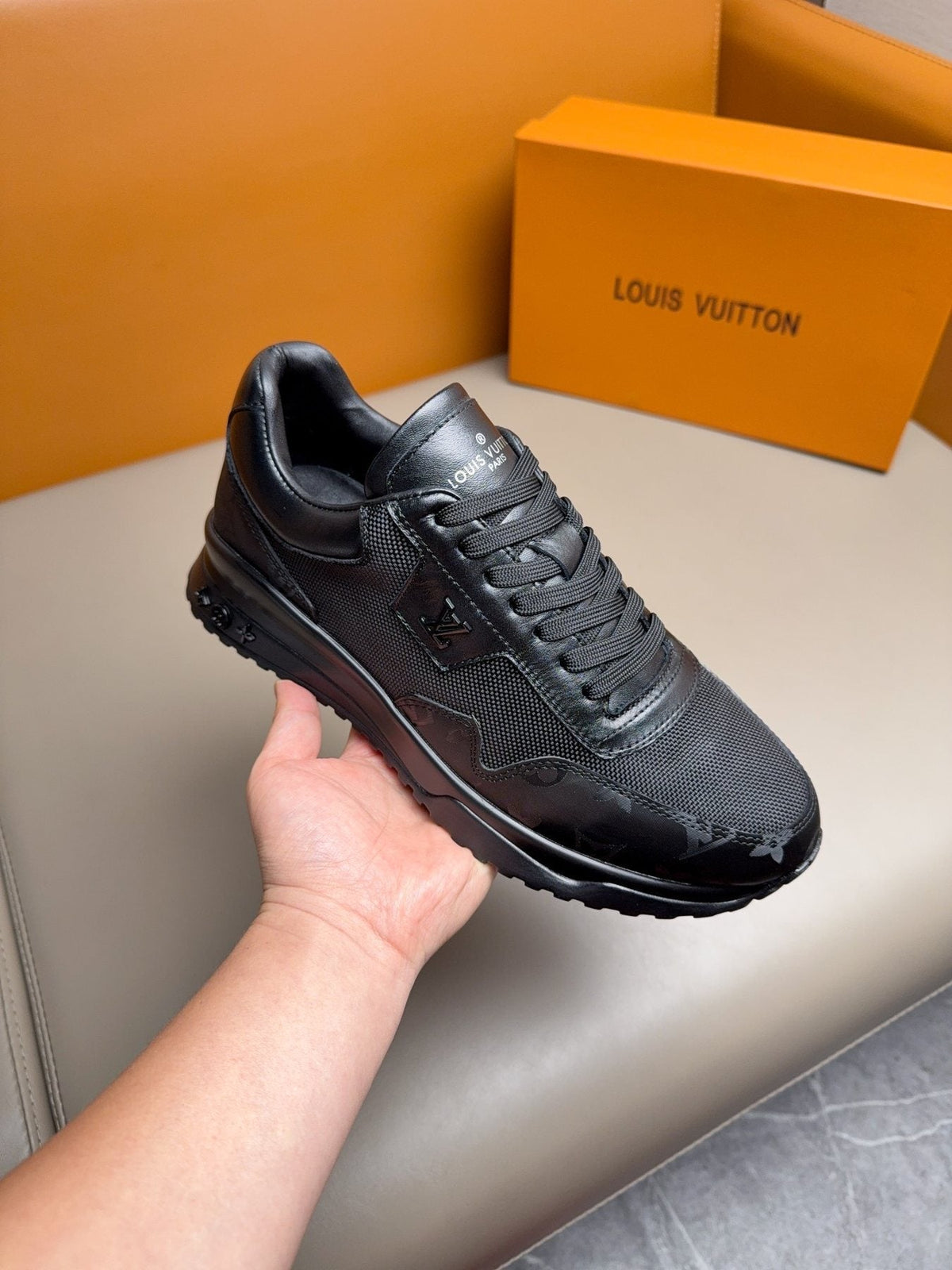 Louis Vuitton Patterned Low-Top Sneakers