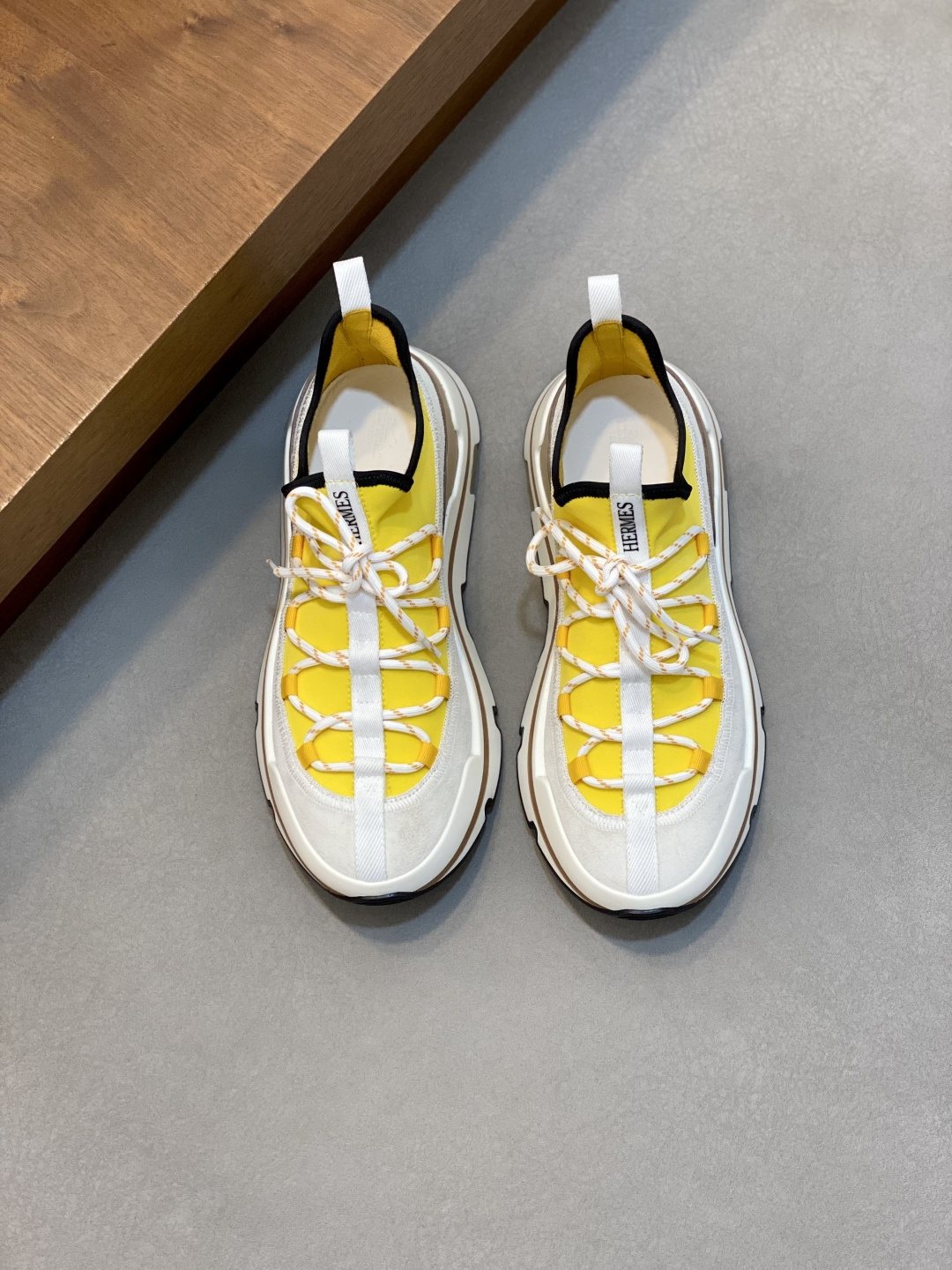 Hermès Men's Bouncing Low-Top Sneakers
