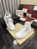 Dolce & Gabbana Paneled High-Top Sneakers