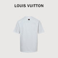 Louis Vuitton LV Shadow Monogram Chest Pocket Short Sleeve T-Shirt — White